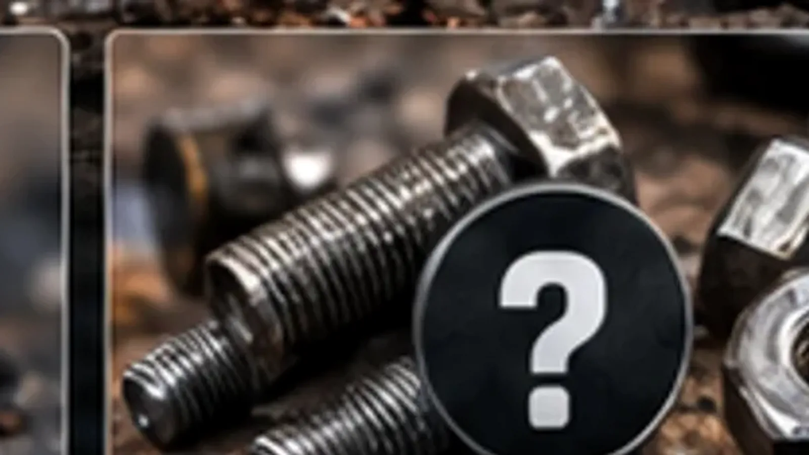 Fastener measurement reference — workshop detail